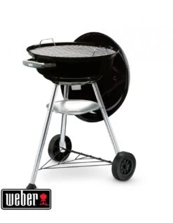 Weber Barbecue à Charbon Compact Kettle Ø 47cm Noir -Grillissimo Magasin barbecue a charbon compact kettle o 47cm noir 1