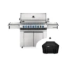 Napoleon Barbecue à Gaz Prestige Pro 665-3 Avec Housse Offerte -Grillissimo Magasin barbecue a gaz prestige pro 665 3 avec housse offerte