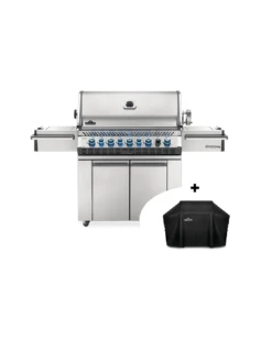 Napoleon Barbecue à Gaz Prestige Pro 665-3 Avec Housse Offerte