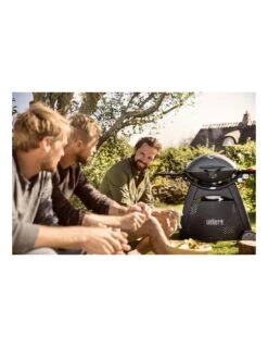 Weber Barbecue à Gaz Q 3200 Noir Avec Chariot Et Lampe -Grillissimo Magasin barbecue a gaz q 3200 noir avec chariot et lampe 6