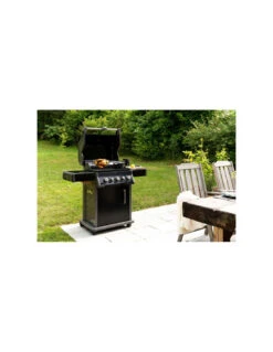 Devant -Grillissimo Magasin barbecue a gaz rogue rb425 noir 1