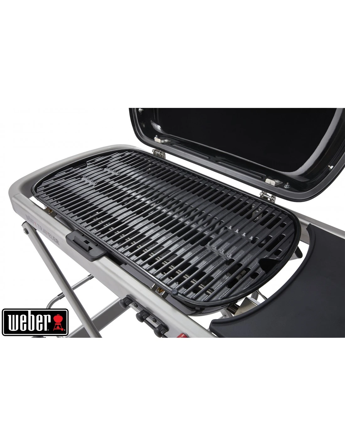 Barbecue à Gaz Weber Traveler Noir Avec Chariot 5 Barbecue à Gaz Weber Traveler Noir Avec Chariot – Image 3