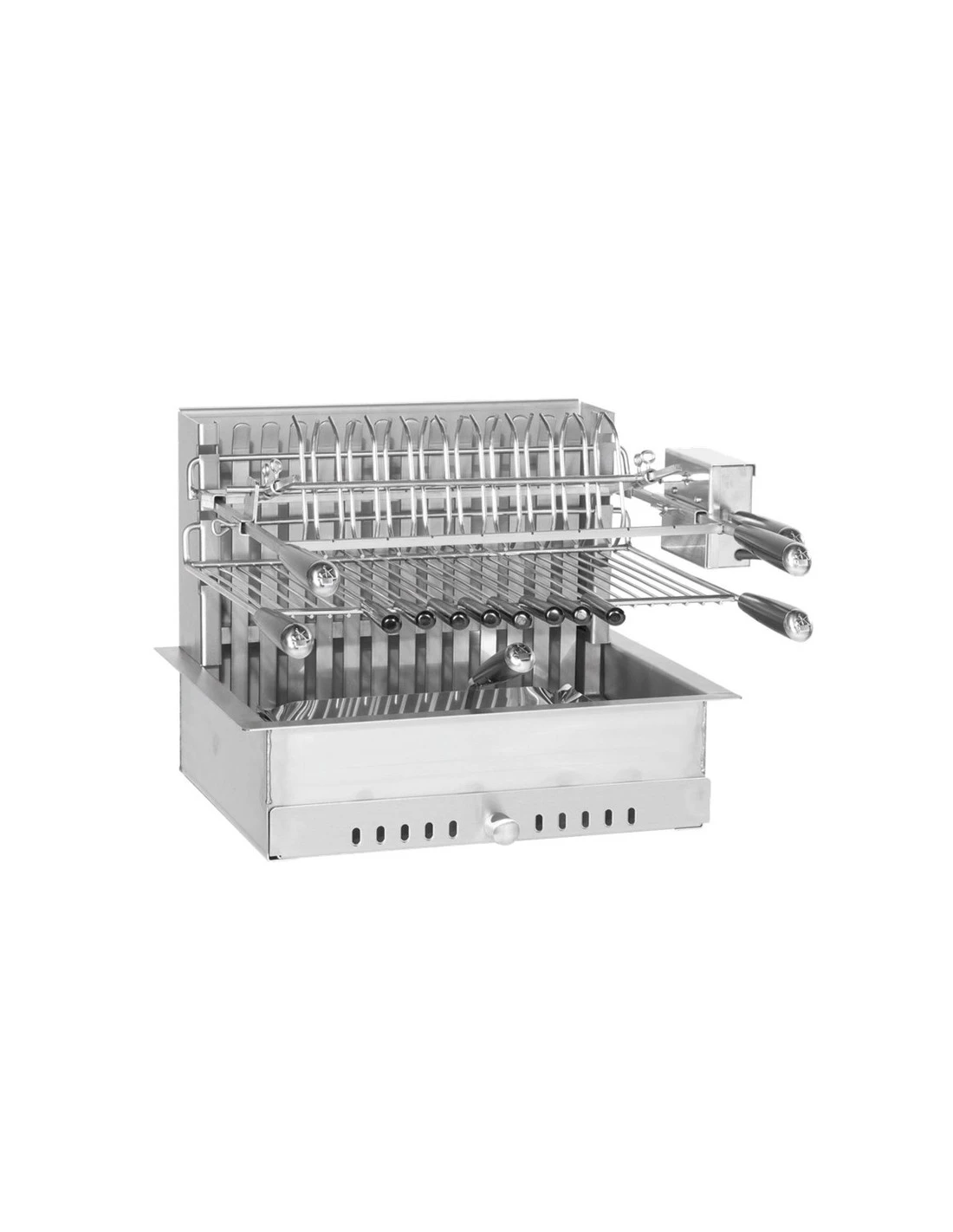 Gril Encastrable Avec Tournebroche 918.56 3 Gril Encastrable Avec Tournebroche 918.56