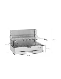 Gril Inox Encastrable 961.66 - Forge Adour 10 Gril Inox Encastrable 961.66 - Forge Adour -Grillissimo Magasin barbecue gril inox encastrable 96166 forge adour 3