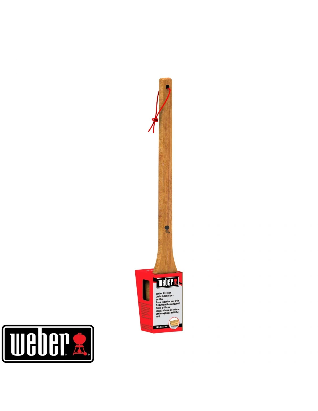Weber Brosse De Nettoyage En Bambou 46cm Pour Grille De Barbecue 7 Weber Brosse De Nettoyage En Bambou 46cm Pour Grille De Barbecue – Image 5