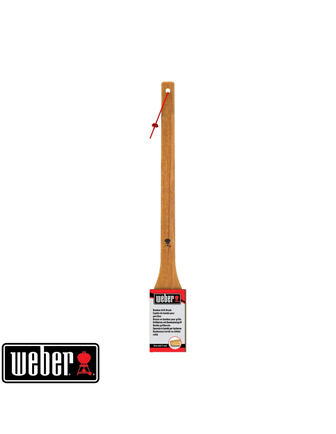 Weber Brosse De Nettoyage En Bambou 46cm Pour Grille De Barbecue 8 Weber Brosse De Nettoyage En Bambou 46cm Pour Grille De Barbecue – Image 6