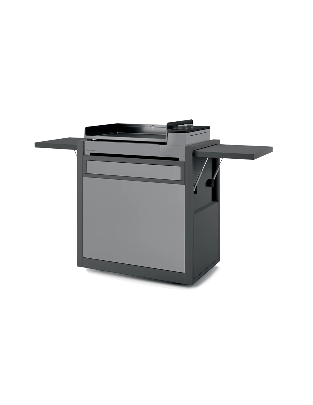 Chariot Premium CHPAF NG 60 Acier Noir Et Gris Clair 3 Chariot Premium CHPAF NG 60 Acier Noir Et Gris Clair