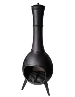 ESSCHERT DESIGN Cheminée D'extérieur H.144 Cm Ou Grand Chauffe Terrasse -Grillissimo Magasin cheminee d exterieur h144 cm ou grand chauffe terrasse 2