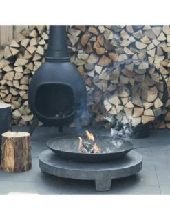 ESSCHERT DESIGN Cheminée D'extérieur H.144 Cm Ou Grand Chauffe Terrasse -Grillissimo Magasin cheminee d exterieur h144 cm ou grand chauffe terrasse 3