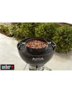Weber Cocotte Duo En Fonte Système Gourmet BBQ System -Grillissimo Magasin cocotte duo en fonte systeme gourmet bbq system 13