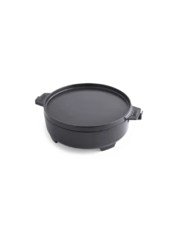Devant 41 Weber Cocotte Duo En Fonte Système Gourmet BBQ System