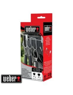 Crochets Porte-ustensiles En Inox Pour Barbecue Charbon 47 Et 57 Cm - Weber -Grillissimo Magasin crochets porte ustensiles en inox pour barbecue charbon 47 et 57 cm weber 3