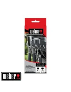 Crochets Porte-ustensiles En Inox Pour Barbecue Charbon 47 Et 57 Cm - Weber -Grillissimo Magasin crochets porte ustensiles en inox pour barbecue charbon 47 et 57 cm weber 4