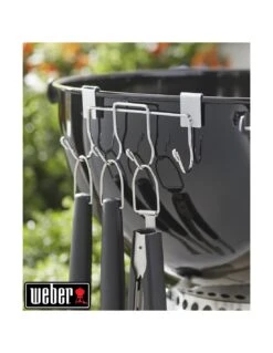 Crochets Porte-ustensiles En Inox Pour Barbecue Charbon 47 Et 57 Cm - Weber -Grillissimo Magasin crochets porte ustensiles en inox pour barbecue charbon 47 et 57 cm weber 5