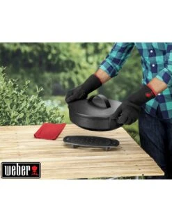 Gants Premium Spécial Barbecue Taille L/XL, Noir - Weber -Grillissimo Magasin gants premium special barbecue taille lxl noir weber 8