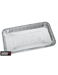 Grandes Barquettes Weber En Aluminium Modèle XL 5 Pièces -Grillissimo Magasin grandes barquettes weber en aluminium modele xl 5 pieces 2