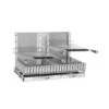 Gril à Poser 927 Inox - 2 Grilles Réglables 2 Gril à Poser 927 Inox - 2 Grilles Réglables -Grillissimo Magasin gril a poser 927 inox 2 grilles reglables