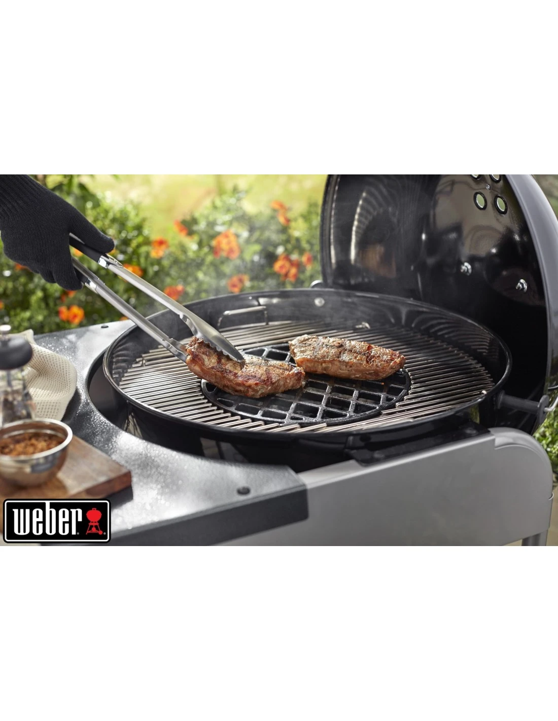 Grille De Saisie Fonte D'acier Pour Gourmet BBQ System - Weber 16 Grille De Saisie Fonte D'acier Pour Gourmet BBQ System - Weber – Image 14