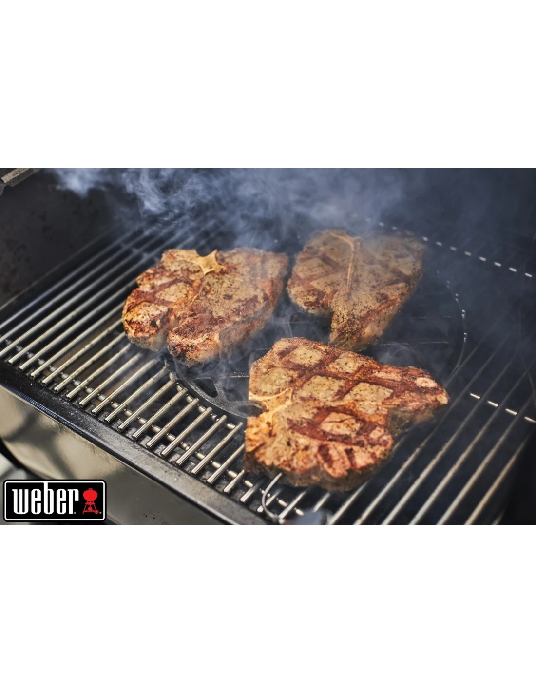 Grille De Saisie Fonte D'acier Pour Gourmet BBQ System - Weber 10 Grille De Saisie Fonte D'acier Pour Gourmet BBQ System - Weber – Image 8
