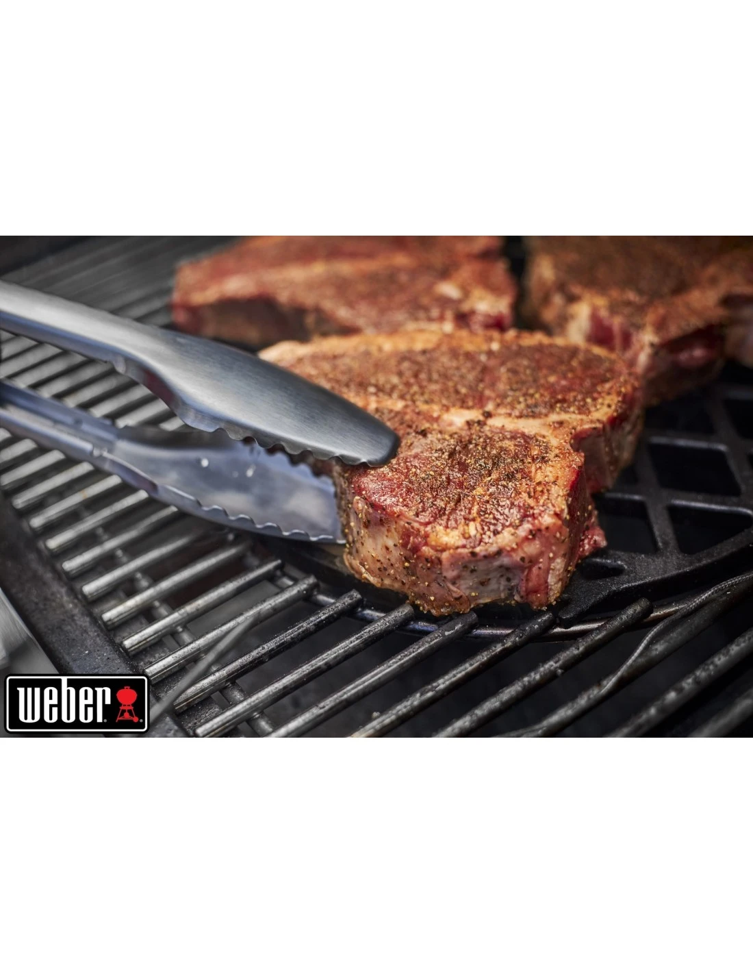 Grille De Saisie Fonte D'acier Pour Gourmet BBQ System - Weber 11 Grille De Saisie Fonte D'acier Pour Gourmet BBQ System - Weber – Image 9