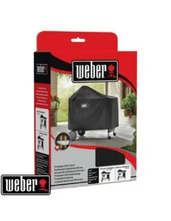 Weber Housse Barbecue Performer Premium Et Deluxe Ø57 Cm -Grillissimo Magasin housse barbecue performer premium et deluxe o57 cm 1