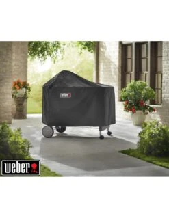 Weber Housse Barbecue Performer Premium Et Deluxe Ø57 Cm -Grillissimo Magasin housse barbecue performer premium et deluxe o57 cm 4