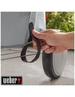 Housse De Barbecue à Charbon Ø57 Cm Grise - Weber -Grillissimo Magasin housse de barbecue a charbon o57 cm grise weber 4