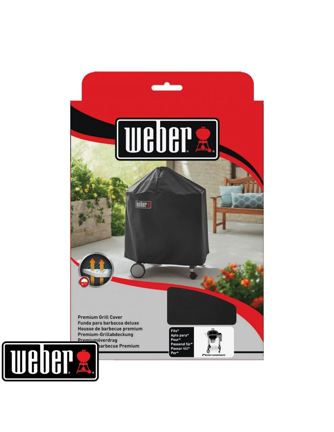 Weber Housse Premium Barbecue Performer Ø57cm 6 Weber Housse Premium Barbecue Performer Ø57cm – Image 4