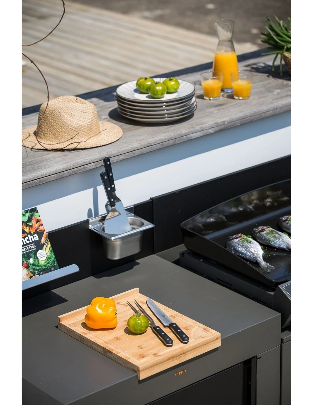 ENO Kit Accessoires Inox - Modulo Cuisine D'extérieur 6 ENO Kit Accessoires Inox - Modulo Cuisine D'extérieur – Image 4