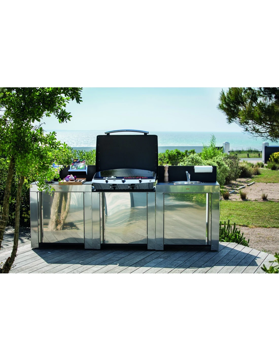 ENO Kit Accessoires Inox - Modulo Cuisine D'extérieur 7 ENO Kit Accessoires Inox - Modulo Cuisine D'extérieur – Image 5