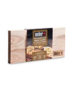 Lot De 2 Planches à Fumer En Cèdre - Weber