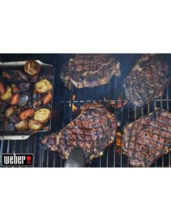 Panier à Légumes Deluxe - Acier Inoxydable, Carré - Weber -Grillissimo Magasin panier a legumes deluxe acier inoxydable carre weber 9