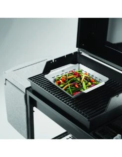 Panier à Légumes Deluxe - Petit Modèle, Acier Inoxydable - Weber -Grillissimo Magasin panier a legumes deluxe petit modele acier inoxydable weber 3