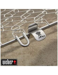 Weber Panier à Poisson - Grand Modèle, Acier Inoxydable -Grillissimo Magasin panier a poisson grand modele acier inoxydable 1