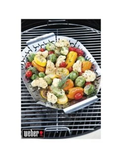 Weber Panier à Poisson - Grand Modèle, Acier Inoxydable -Grillissimo Magasin panier a poisson grand modele acier inoxydable 7