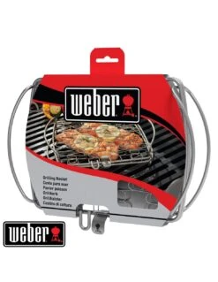 Panier à Poisson - Petit Modèle, Acier Inoxydable - Weber -Grillissimo Magasin panier a poisson petit modele acier inoxydable weber 3