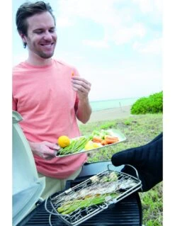 Panier à Poisson - Petit Modèle, Acier Inoxydable - Weber -Grillissimo Magasin panier a poisson petit modele acier inoxydable weber 6