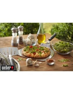 Weber Pelle à Pizza - Large Et Pliable - Acier Inoxydable -Grillissimo Magasin pelle a pizza large et pliable acier inoxydable 7