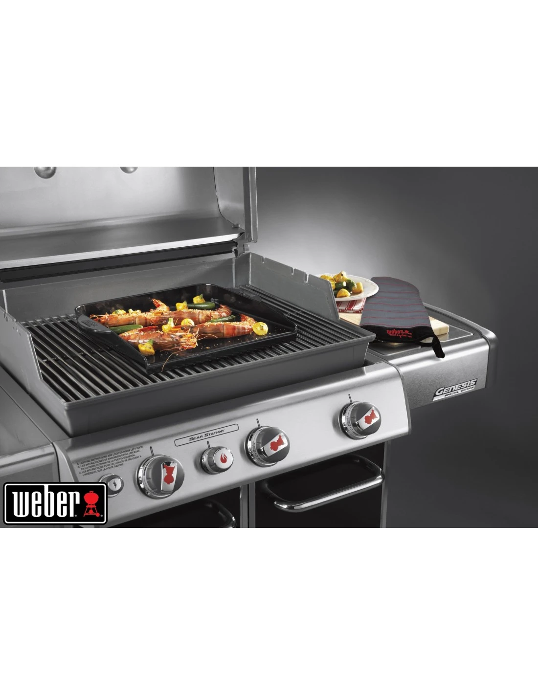Weber Plancha Deluxe Série Q 3000 - Spirit - Genesis - Séries 300 9 Weber Plancha Deluxe Série Q 3000 - Spirit - Genesis - Séries 300 – Image 7