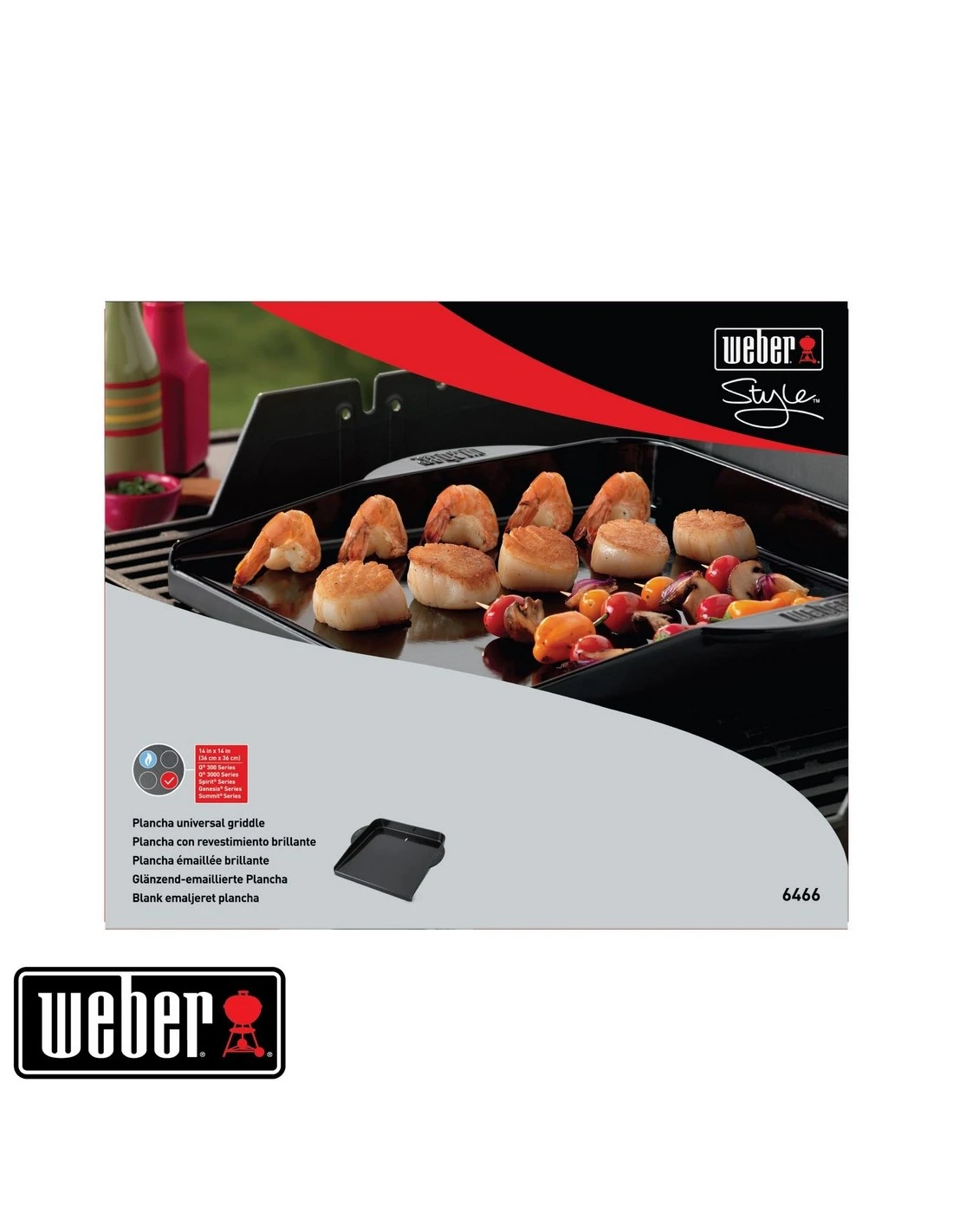 Weber Plancha Deluxe Série Q 3000 - Spirit - Genesis - Séries 300 11 Weber Plancha Deluxe Série Q 3000 - Spirit - Genesis - Séries 300 – Image 9