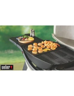 Plancha En Fonte D'acier Pour Barbecue à Gaz Q Série 300 - Weber -Grillissimo Magasin plancha en fonte d acier pour barbecue a gaz q serie 300 weber 4
