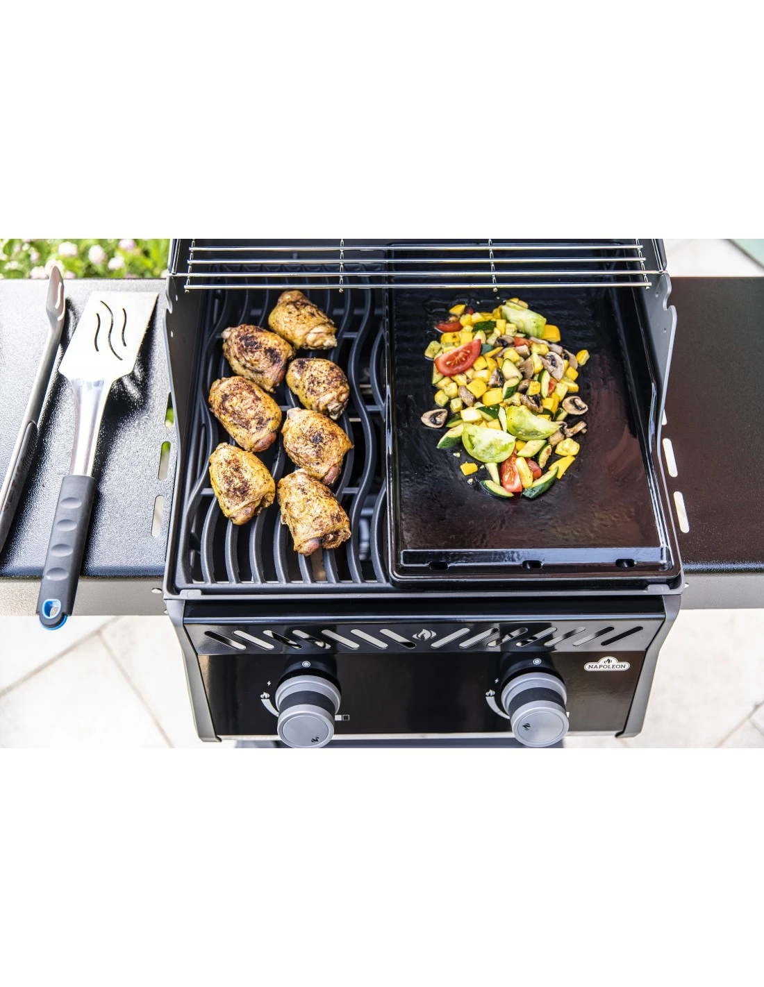 Plancha En Fonte émaillée Pour Rogue 425 Et 525 - NAPOLEON 3 Plancha En Fonte émaillée Pour Rogue 425 Et 525 - NAPOLEON