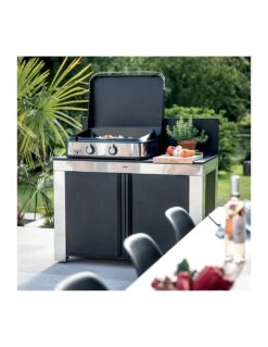 Plancha à Gaz Enosign 65 Inox Et Acier Avec Capot De Protection -Grillissimo Magasin plancha enosign 65 inox et acier avec capot de protection 6
