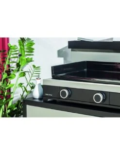 Plancha Modern G60 à Gaz Acier Noir Et Gris Clair - Forge Adour -Grillissimo Magasin plancha modern g60 a gaz acier noir et gris clair forge adour 4