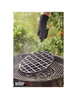 Weber Poignée De Grille Pour Gourmet -Grillissimo Magasin poignee de grille gourmet bbq system weber 2