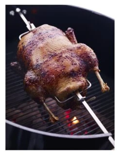 Rôtissoire Pour Barbecue à Charbon 57 Cm - Weber -Grillissimo Magasin rotissoire pour barbecue a charbon 57 cm weber 3