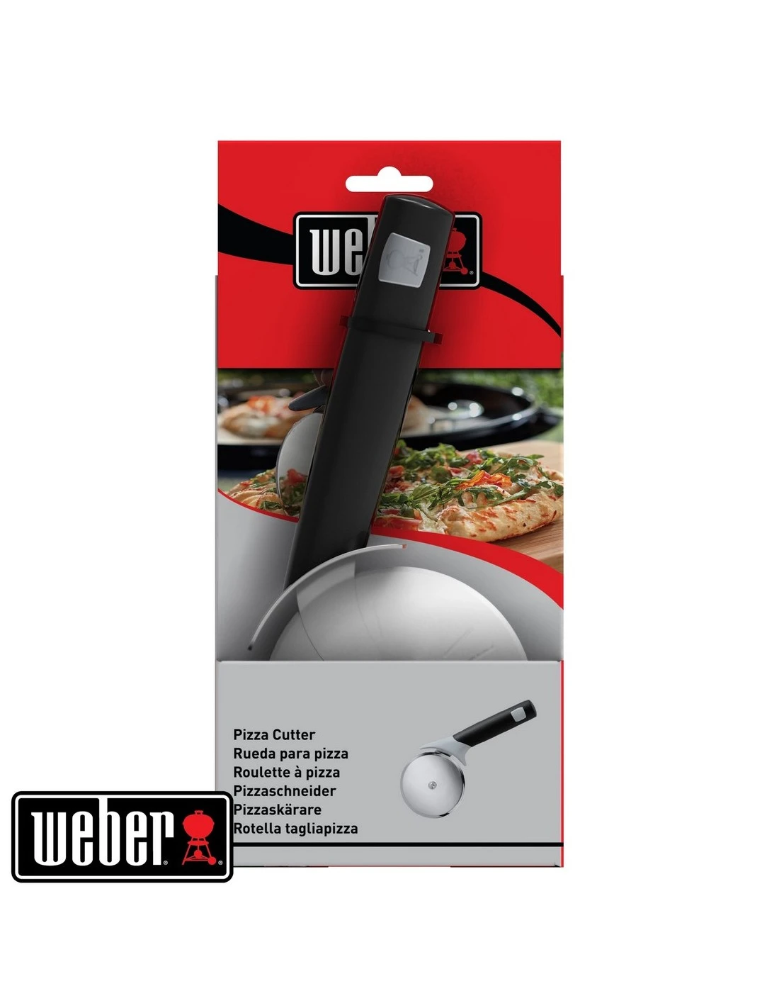 Roulette à Pizza Lame 10 Cm - Acier Inoxydable - Weber 5 Roulette à Pizza Lame 10 Cm - Acier Inoxydable - Weber – Image 3