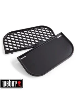 Weber Support Cuisson Multi-fonctions - Combiné Plancha Et Grille -Grillissimo Magasin support cuisson multi fonctions combine plancha et grille 3