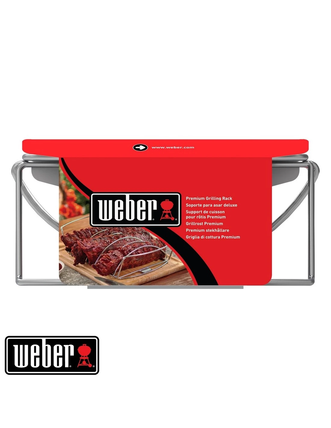 Support De Cuisson Multi-fonctions Pour Barbecue - Weber 6 Support De Cuisson Multi-fonctions Pour Barbecue - Weber – Image 4