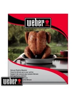 Support De Cuisson Pour Poulet Deluxe - Weber -Grillissimo Magasin support de cuisson pour poulet deluxe weber 1